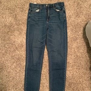 American Eagle size 8 Extra long mom jeans